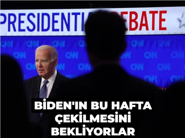 Biden'ın bu hafta çekilmesini bekliyorlar