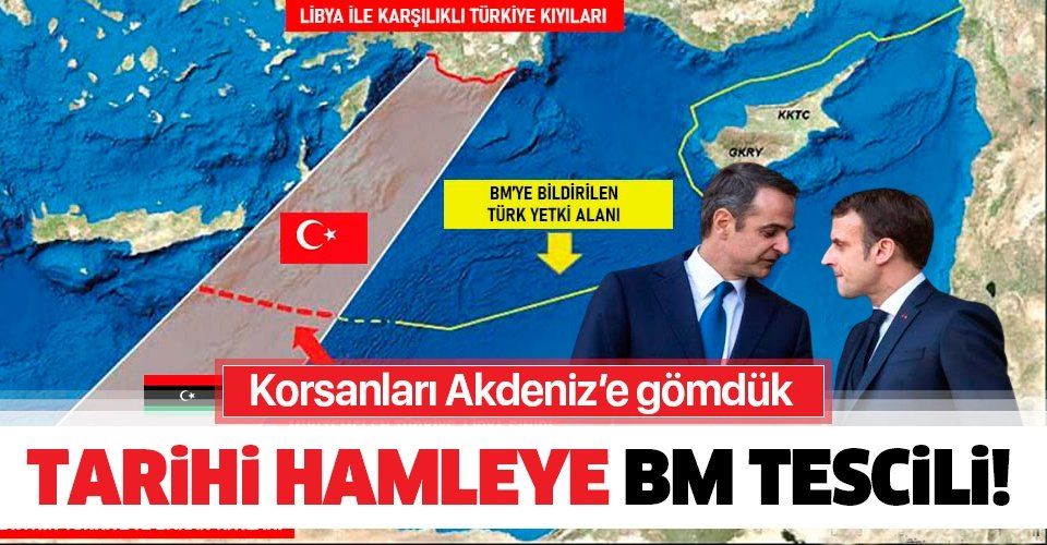 Son dakika: BM Türkiye ile Libya arasında yapılan deniz sınırı anlaşmasını tescil etti!