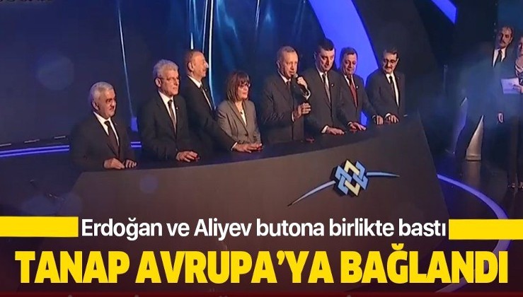 Erdoğan TANAP Açılış Töreni'nde TürkAkım müjdesi verdi