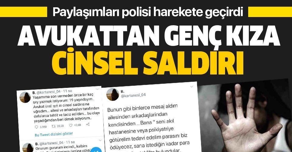Türkiye 19 yaşındaki ‘kartanesi’ni konuşuyor: “Avukat bana cinsel saldırıda bulundu, binlerce tehdit alıyorum”