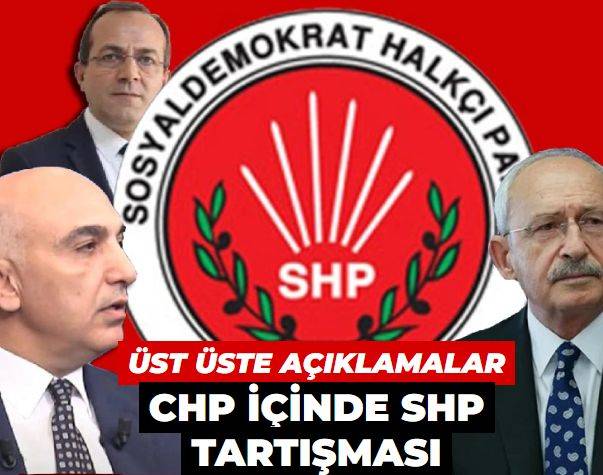 CHP içinde SHP tartışması