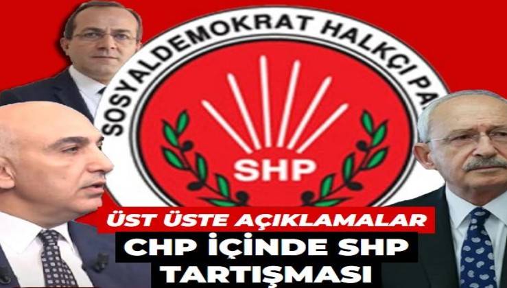 CHP içinde SHP tartışması