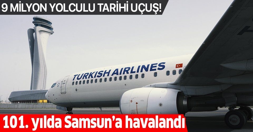 Son dakika: Türk Hava Yolları'ndan 9 milyon sembolik yolculu 19 Mayıs özel uçuş