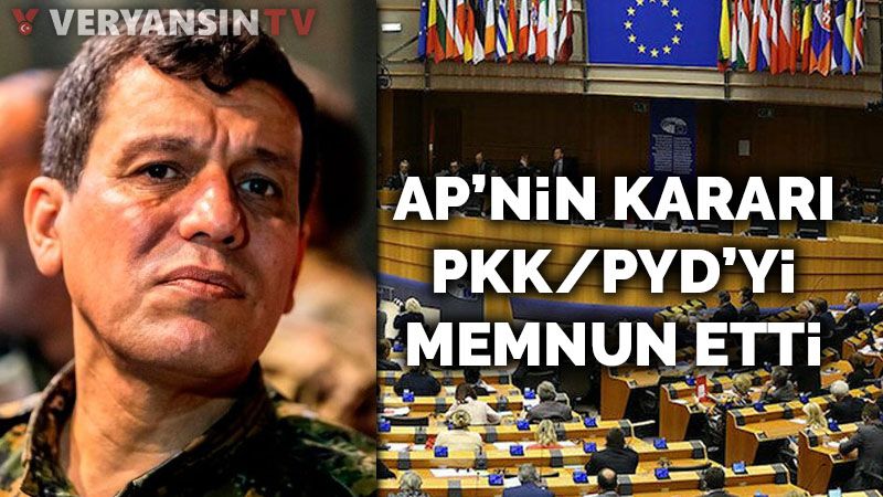 Avrupa Parlamentosu'nun kararı PKK/PYD'yi memnun etti
