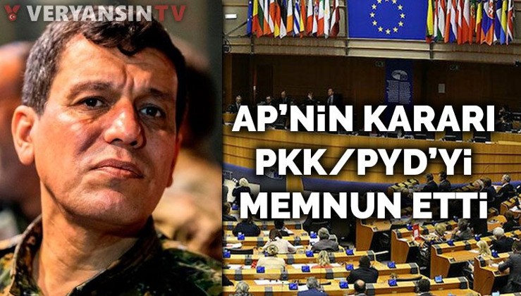 Avrupa Parlamentosu'nun kararı PKK/PYD'yi memnun etti