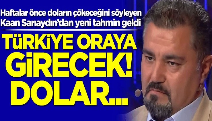 Dolar alanın üzüleceğini tahmin eden Kaan Sarıaydın'dan yeni tahmin: Türkiye oraya girecek! Dolar...