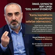 İsmail Saymaz'dan Bornova çıkışı: Özkan Yalım suç işledi, takip edilmeliydi