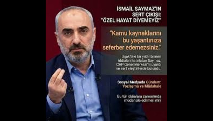 İsmail Saymaz'dan Bornova çıkışı: Özkan Yalım suç işledi, takip edilmeliydi