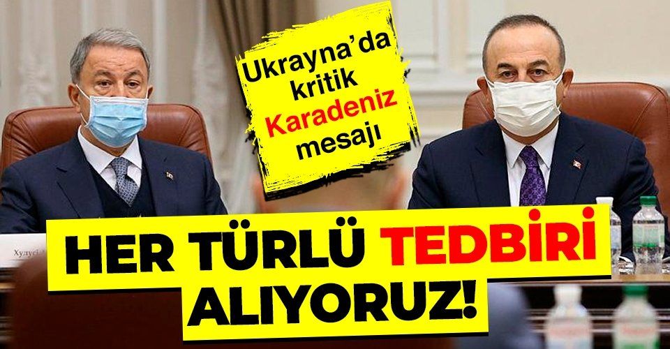 Milli Savunma Bakanı Hulusi Akar'dan Karadeniz mesajı: Her türlü tedbiri alıyoruz