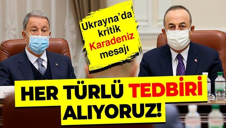Milli Savunma Bakanı Hulusi Akar'dan Karadeniz mesajı: Her türlü tedbiri alıyoruz