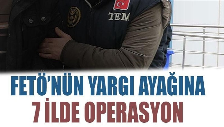 İstanbul merkezli 7 ilde avukatlara yönelik FETÖ operasyonu