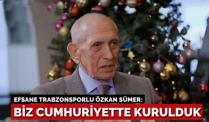 Trabzonsporlu efsane Özkan Sümer: Onlar Osmanlı’da kuruldu! Biz Cumhuriyet çocuğuyuz!