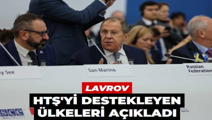 Lavrov: HTŞ’yi ABD ve İngiltere destekliyor