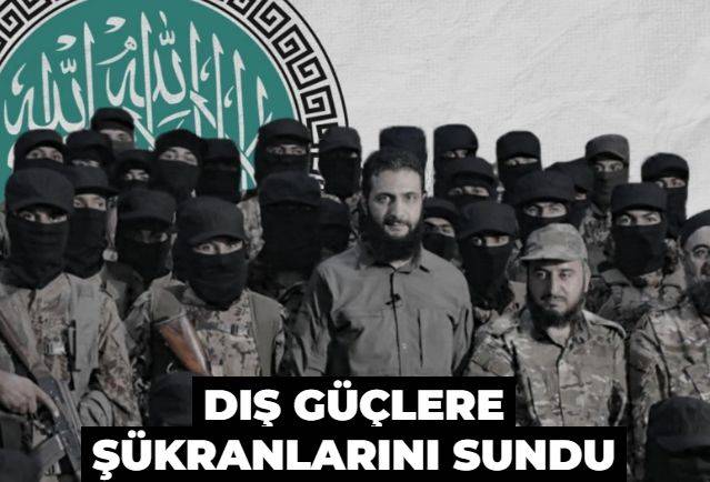 Dış güçlere şükranlarını sundu