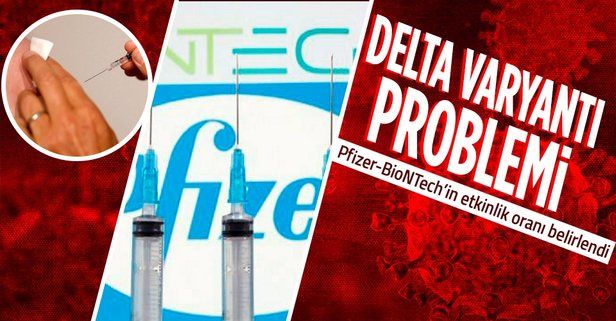 İsrail'de araştırma! PfizerBioNTech aşısı Delta varyantına karşı yüzde 70 oranında etkili