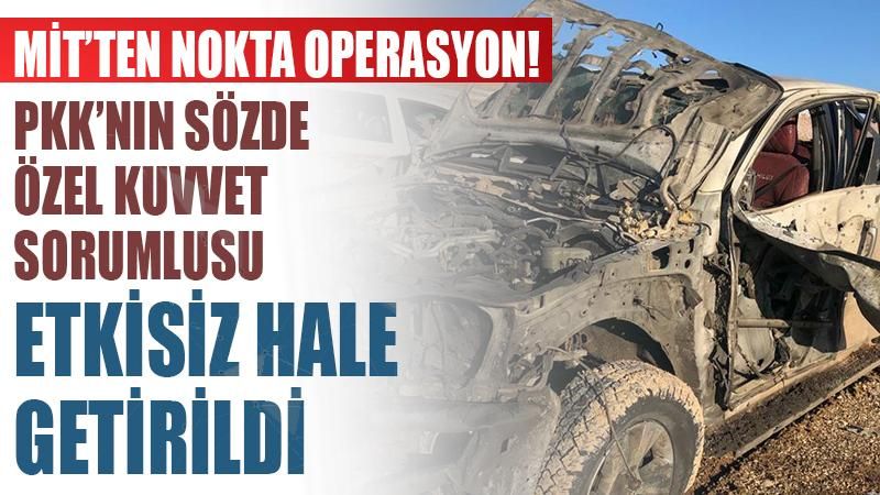 MİT'ten nokta operasyon: PKK'nın sözde özel kuvvet sorumlusu Şemo Yusuf öldürüldü