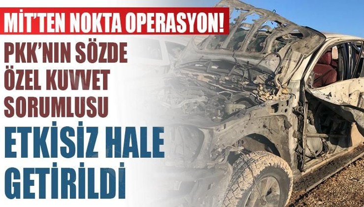 MİT'ten nokta operasyon: PKK'nın sözde özel kuvvet sorumlusu Şemo Yusuf öldürüldü