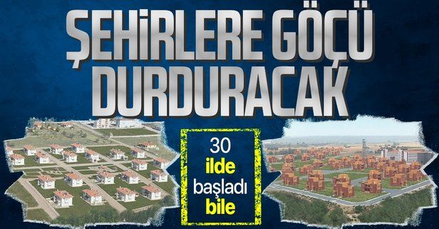 Köylerde tarımı hareketlendirecek proje: Tarımköy! Şehirlere göç duracak