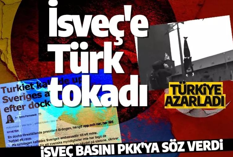 İsveç basını PKK'ya söz verdi! Ankara'dan sert tepki geldi