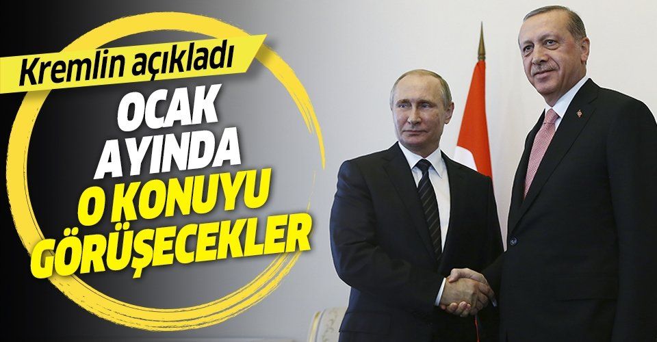 Son dakika: Kremlin'den ErdoğanPutin görüşmesine ilişkin açıklama.