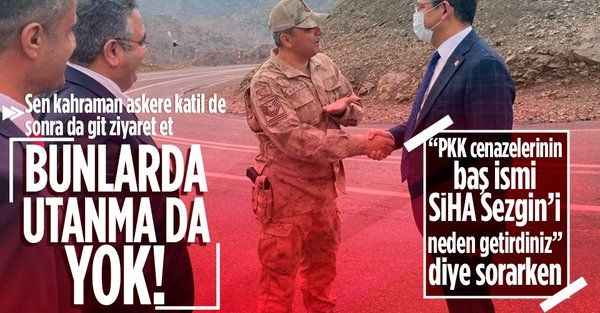 CHP heyetinden Mehmetçik'e ziyaret: PKK'yı destekleyen Sezgin Tanrıkulu'nun üs bölgesine gitmesi tepki topladı