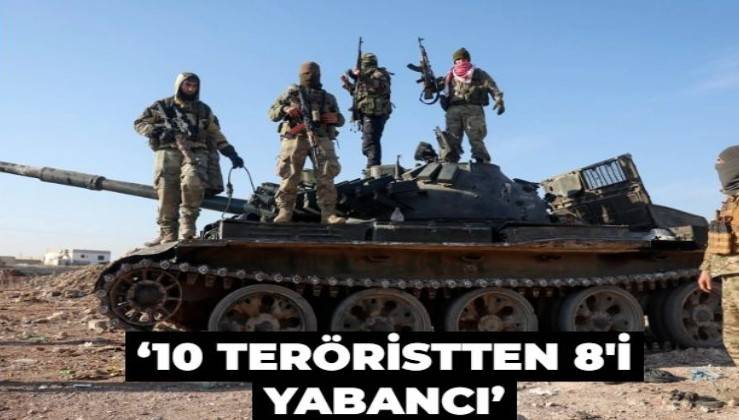 ‘10 teröristten 8'i yabancı’