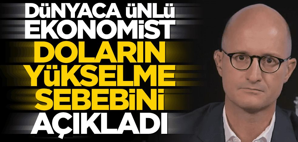Dünyaca ünlü ekonomist, Türkiye'de doların yükselme sebebini açıkladı