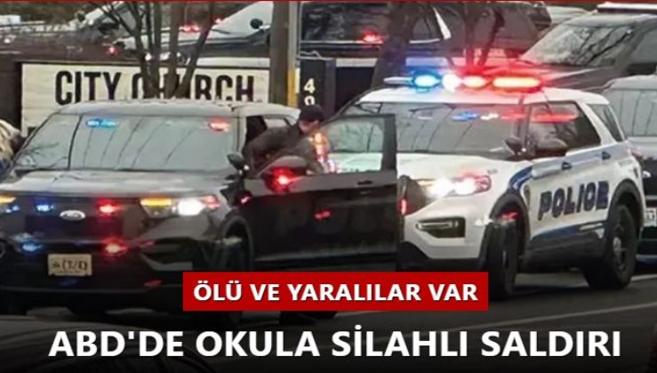 Son Dakika! ABD'de okula silahlı saldırı: Ölü ve yaralılar var