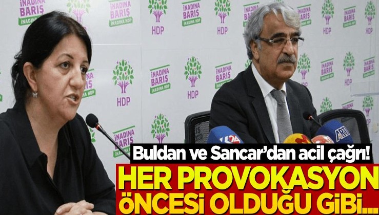 Her provokasyon öncesi olduğu gibi… HDP'den "acil" karar!
