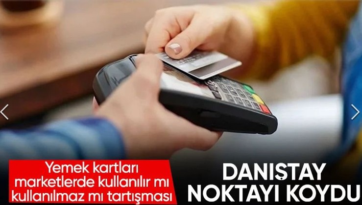 Danıştay, yemek kartı yardımlarının SGK prim muafiyetini tescilledi