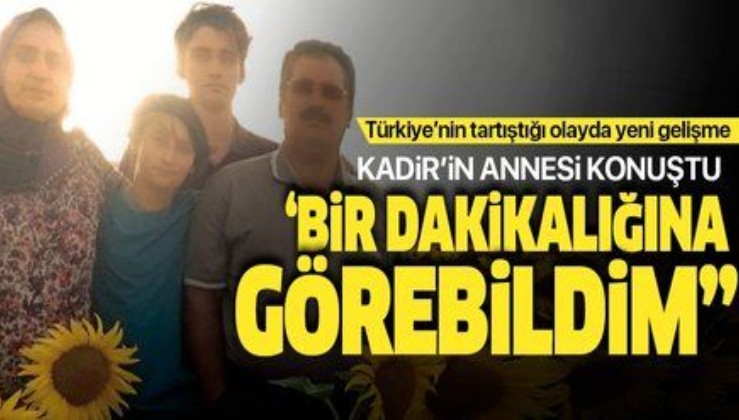Konya'da kadına şiddeti önlerken katil olan Kadir Şeker'in annesi konuştu: Bir dakikalığına görebildim...