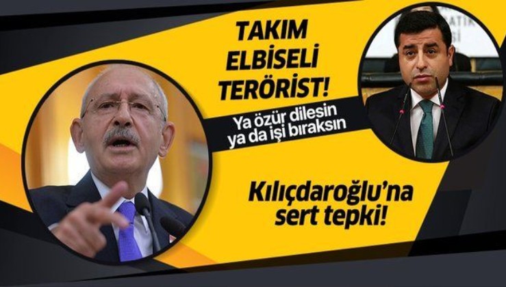 Şehit aileleri derneğinden Kılıçdaroğlu'na Demirtaş tepkisi: "Takım elbiseli terörist".