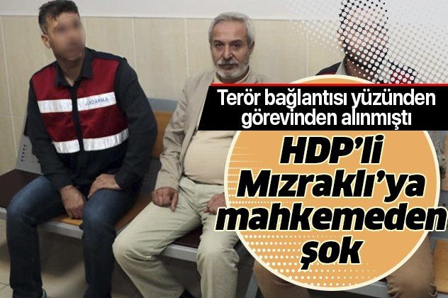 Son dakika: Mahkemeden HDP'li Adnan Selçuk Mızraklı'nın yaptığı iptal başvurusuna ret