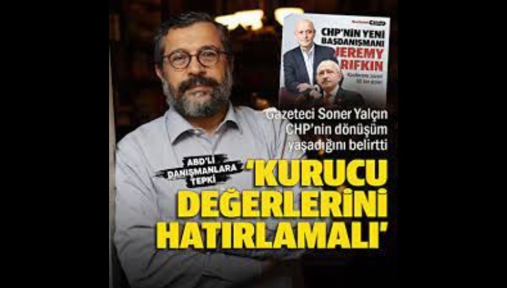 Soner Yalçın'dan Kılıçdaroğlu'na Daron Acemoğlu tepkisi: 'Amerikancı ideoloji çıkmaz yol'