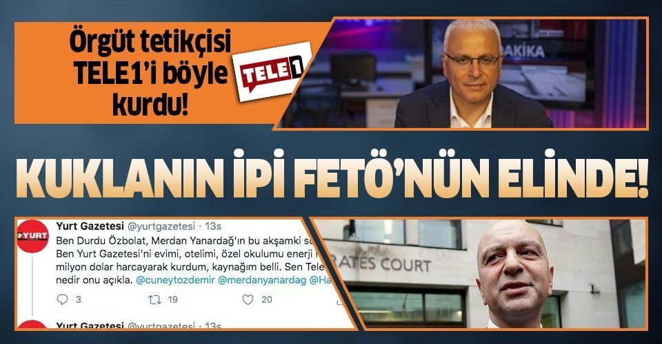 CHP'li gazeteci tek tek açıkladı: Merdan Tele 1'i FETÖ'cü Akın İpek'in desteğiyle kurdun!