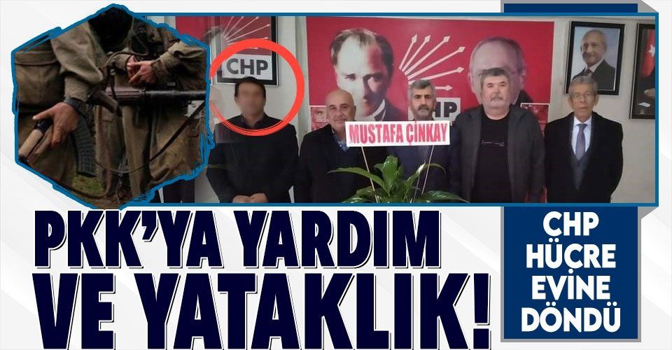 Hatay'da yakalanan PKK'lı teröristlere yardım ve yataklık eden kişinin CHP Kırıkhan üyesi olduğu ortaya çıktı!