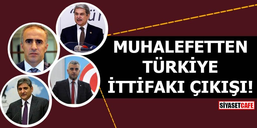Muhalefetten Türkiye İttifakı çıkışı