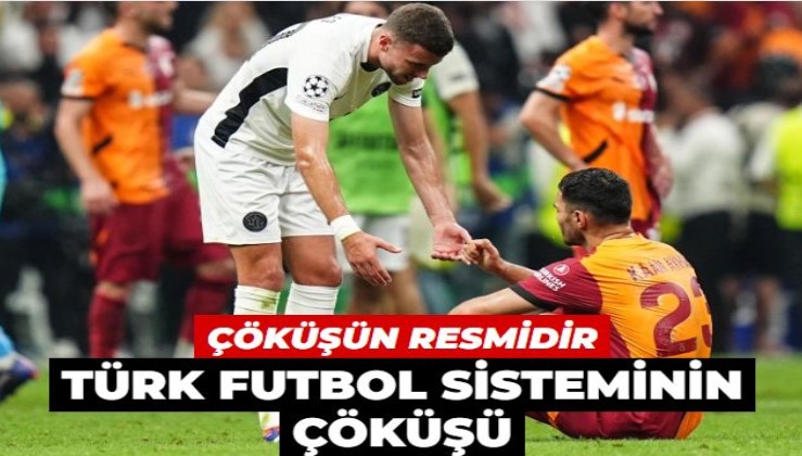 Tüketim üzerine kurulu Türk futbol sisteminin çöküşü: Çöküşün resmidir