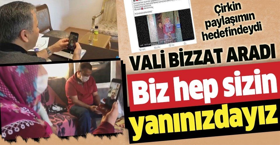 Son dakika: İstanbul Valisi Yerlikaya telefonla o paylaşımın hedefindeki aileyi aradı