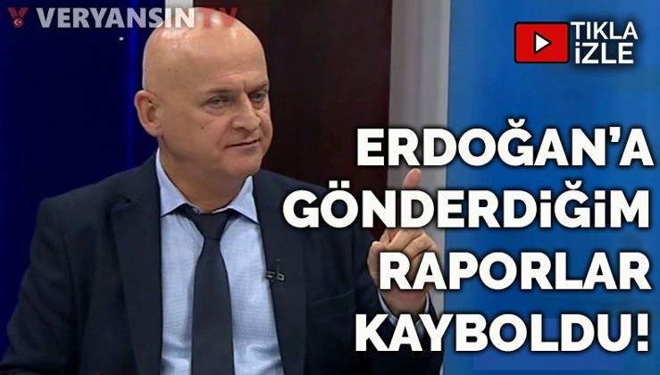Prof. Dr. Emin Gürses: Erdoğan'a gönderdiğim raporlar kayboldu!