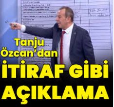 Tanju Özcan'dan itiraf gibi açıklama... 'Bildirmedik çünkü yetkimiz yok'