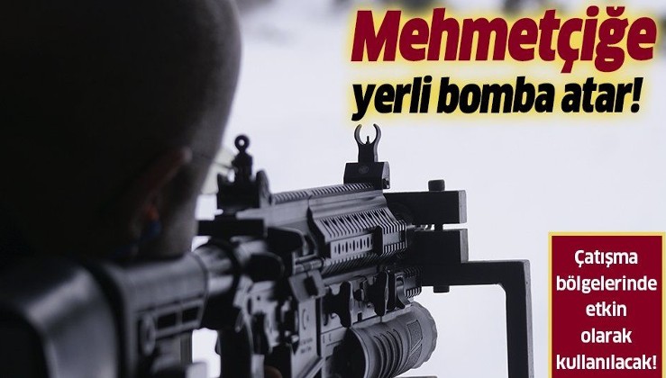 Yerli üretim bomba atar "AK40-GL" Mehmetçiğe teslim edildi