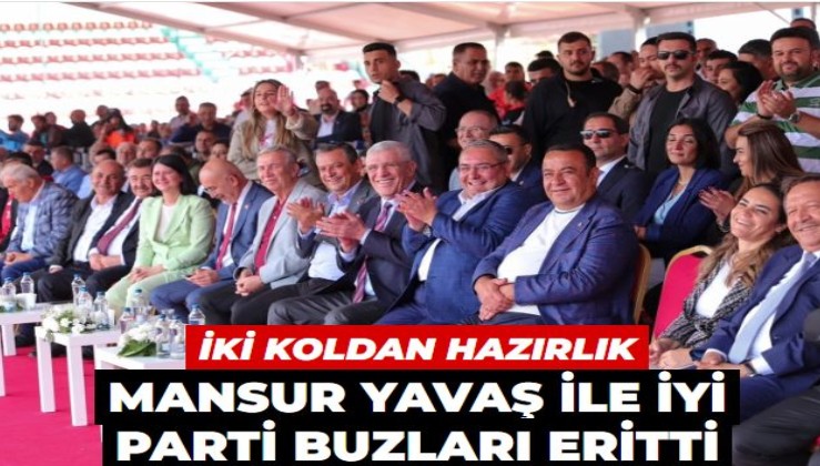 İki koldan Cumhurbaşkanı adaylığı hazırlığı: Mansur Yavaş ile İYİ Parti buzları eritti