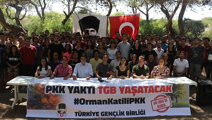 TGB'den orman seferberliği: PKK yaktı, TGB yaşatacak!