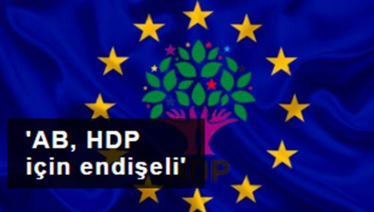 AB PKK’nın siyasi uzantısı HDP için endişeli
