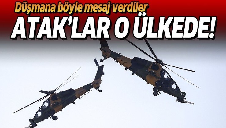 Son dakika: Ortak askeri tatbikat başladı! ATAK helikopteri Azerbaycan’da