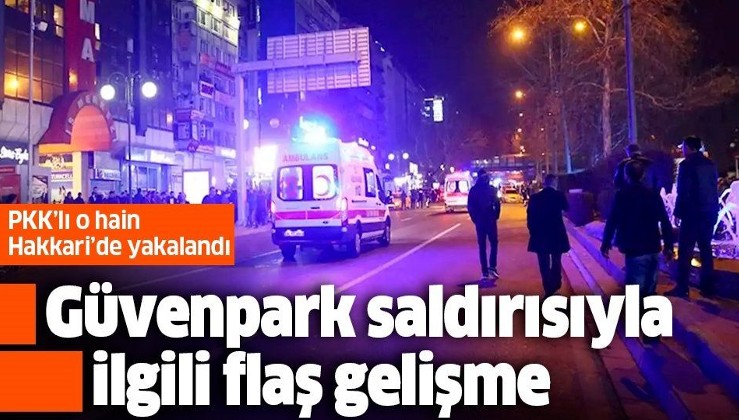 Son dakika: Ankara'daki Güvenpark saldırısıyla ilgili flaş gelişme!.
