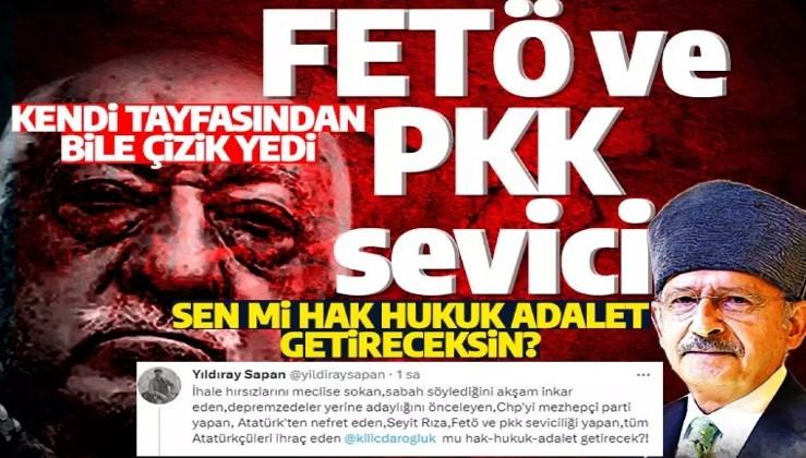 CHP'li eski vekil Kılıçdaroğlu'nu bombaladı: Sen mi hak, hukuk, adalet getireceksin
