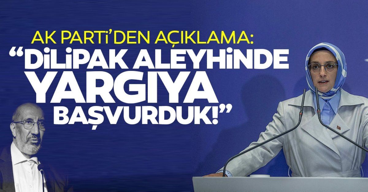 AK Parti'den Abdurrahman Dilipak'a tepki: "AK Kadınlar hiçbir zaman 'papatya' olmamıştır"