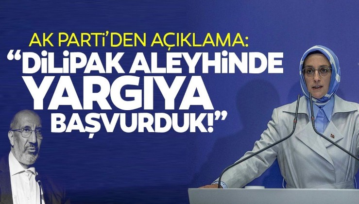 AK Parti'den Abdurrahman Dilipak'a tepki: "AK Kadınlar hiçbir zaman 'papatya' olmamıştır"